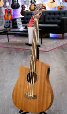 Gold Tone - Micro Bass 25'' Scale Fretless Cutaway Electric-Acoustic Bass 2